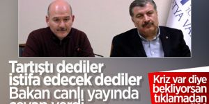 Bakan Koca'ya, Soylu ile tartıştı iddiası soruldu