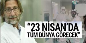 Ercüment Ovalı'dan koronavirüs aşısı için yeni açıklama: 23 Nisan’da tüm dünya görecek