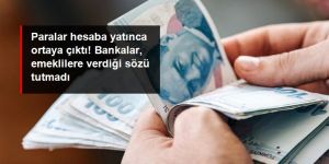 Emeklilere büyük şok! Bankalar vaat ettikleri promosyonun yarısını hesaplara yatırdı