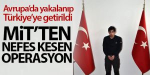 PKK'nın sözde gençlik sorumlusu MİT'in operasyonuyla yakalandı