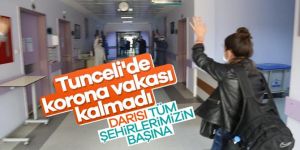 Tunceli'de korona vakası kalmadı