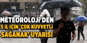 Doğu'daki 5 ilde sağanak etkili olacak