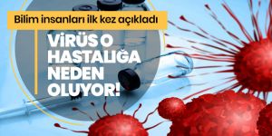 Bilim insanları ilk kez açıkladı!