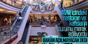 Restoran, kafe ve lokantalar kapalı olacak