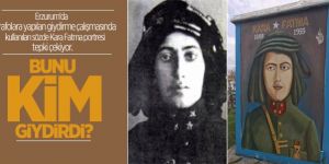 Kara Fatma'ya saygısızlık!