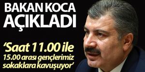 Çocuklarımız ve gençlerimiz sokaklara kavuşuyor'