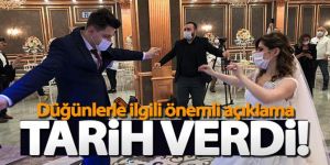 Düğün salonlarından sosyal mesafeli törenlere hazırız mesajı