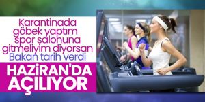 Spor salonları haziran ayı içerisinde açılacak