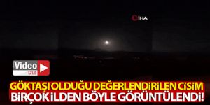 Muhteşem doğa olayını Erzurum'da izledi