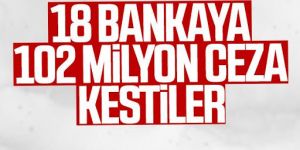 BDDK'dan 18 bankaya rekor ceza