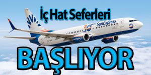 SunExpress, 1 Haziran’da iç hat uçuşlarına başlıyor