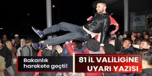 İçişleri Bakanlığı, valiliklerden asker uğurlamasıyla ilgili tedbir almasını istedi