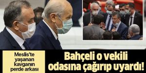 MHP lideri Devlet Bahçeli makam odasına çağırıp uyardı!