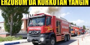 Eski Özel İdare sosyal tesisleri yandı