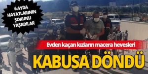 Evden kaçan 3 kız çocuğuna yaptırdıkları mide bulandırdı