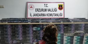 Erzurum’da 5 bin 200 paket kaçak sigara ele geçirildi