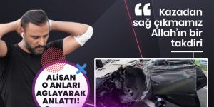Alişan kaza anını anlattı