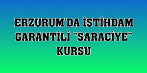 istihdam garantili "saraciye" kursu