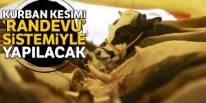 Kurban kesimi 'randevu' sistemiyle yapılacak