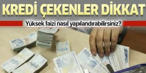 Yüksek faizli kredileri nasıl yapılandırabilirim?