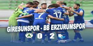 Giresunspor: 0 - BB Erzurumspor: 2