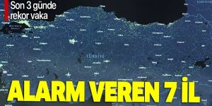 İşte koronavirüs vakalarında alarm veren 7 il