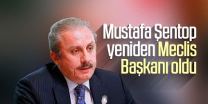 Mustafa Şentop yeniden Meclis Başkanı oldu