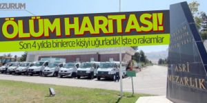 Erzurum’un ölüm haritasi!