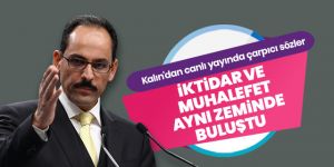 İbrahim Kalın'dan canlı yayında çarpıcı sözler