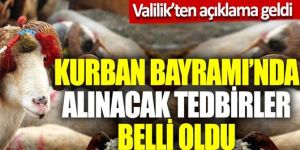 Erzurum’da Kurban Bayramı tedbirleri
