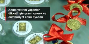 Haftaya düşüşle başlayan altının gram fiyatı 399 liradan işlem görüyor