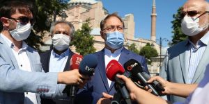 Diyanet İşleri Başkanı Erbaş: 3 imam ve 5 müezzin arkadaşımızı inşallah Ayasofya Camisi'ne atıyoruz
