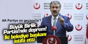 Büyük Birlik Partisi'nde deprem! İki belediye başkanı istifa etti