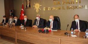 Bakan Karaismailoğlu Erzurum AK Parti İl Başkanlığı’nı ziyaret etti
