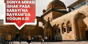 Tarihi İshak Paşa Sarayı'na Kurban Bayramı'nda yoğun ilgi