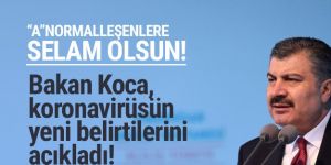 Koca: ''Koronavirüs'ün yeni belirtileri var''