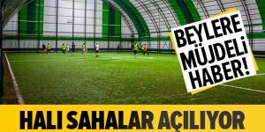 Halı sahalar açılıyor! İşte yeni kurallar