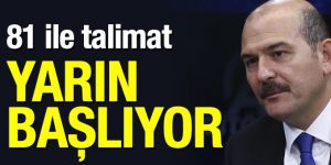 Bakan Soylu: Bugüne kadar yapılan en yoğun denetim yarın gerçekleştirilecek