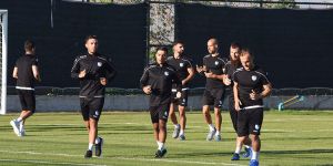 Erzurumspor, sezonun ilk antrenmanını yaptı