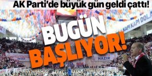 AK Parti'de büyük gün geldi çattı: Kongreler bugün başlıyor
