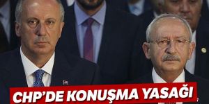 CHP’de konuşma yasağı