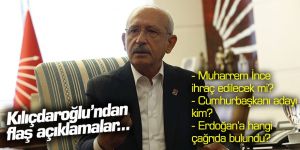 Kılıçdaroğlu'ndan "Muharrem İnce ihraç edilecek mi" sorusuna yanıt
