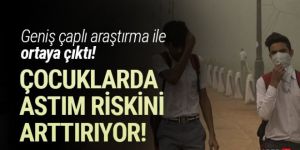 Hava kirliliği çocuklarda astım riskini artırıyor