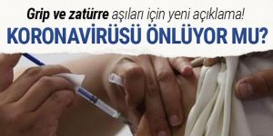 Grip ve zatürre aşıları koronavirüsü önler mi? Yeni açıklama