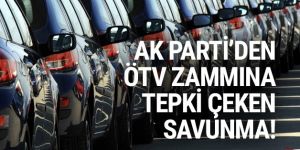 AK Parti ÖTV zammını böyle savundu