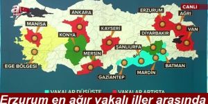 Erzurum'da vakalar tavan yaptı