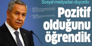 Bülent Arınç ve eşinin koronavirüs testi pozitif çıktı!