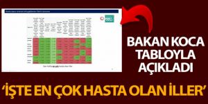 Koca, Koronavinüs Bilim Kurulu Toplantısı'nın ardından Türkiye geneli verileri açıkladı