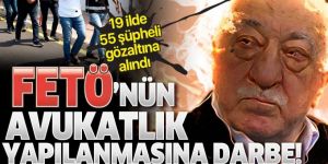 FETÖ'nün avukatlık yapılanmasına 19 ilde operasyon