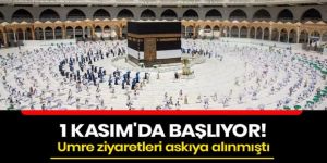 Suudi Arabistan'dan umre kararı! 1 Kasım'da başlıyor